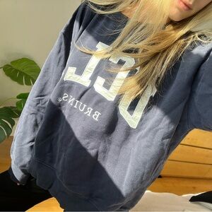 H&M Navy Blue UCLA Women's Crew Neck Sweater